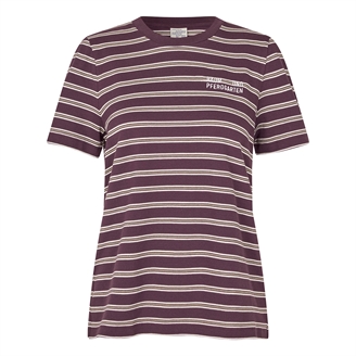 Baum und Pferdgarten Jawo T-shirt Plum Polo Stripe